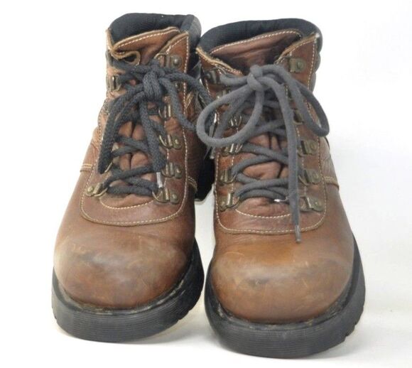 Dr Martens 8731 Mens DMS Work Boots Brown Oil Resistant England Size 8 main image 2